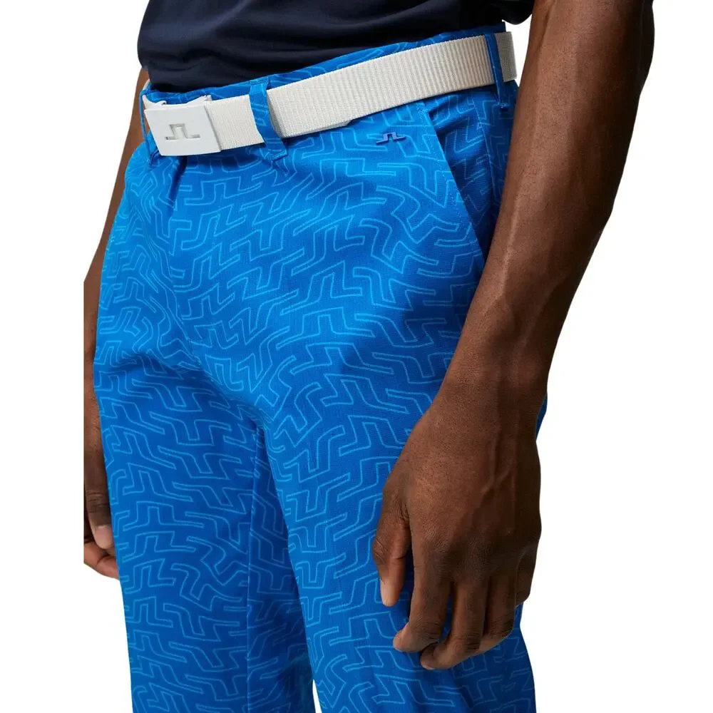 J.Lindeberg Tim Pant | Lapis Bridge Swirl | 32x32 | NWT | Golf Trousers